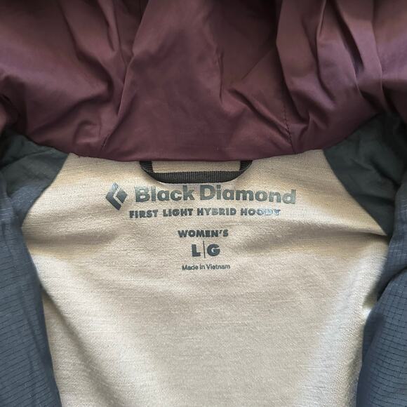 Black Diamond First Light Hybrid Hoody Size Large - Picture 4 of 12